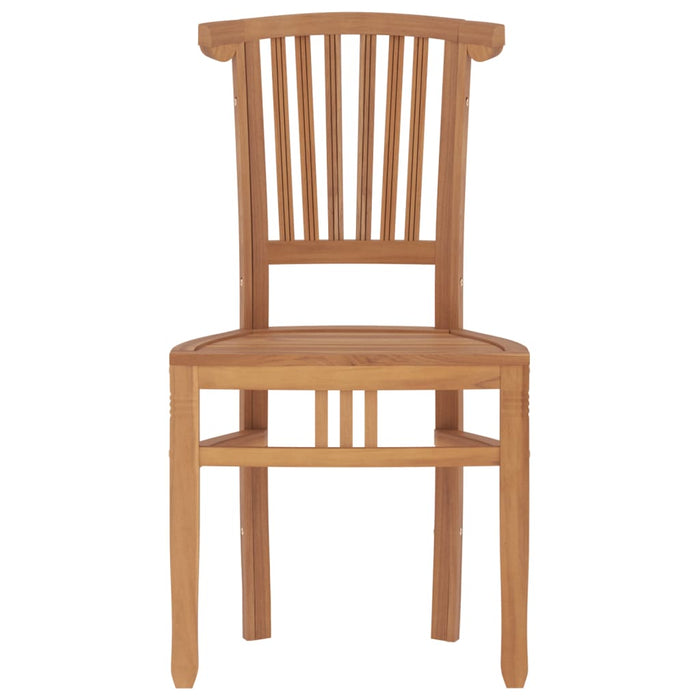 9-tlg. Garten-Essgruppe Massivholz Teak