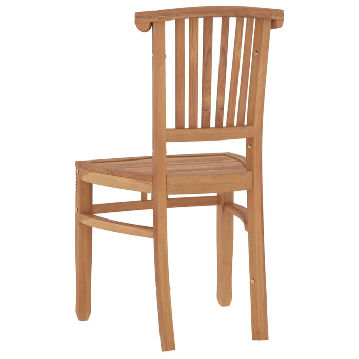 9-tlg. Garten-Essgruppe Massivholz Teak