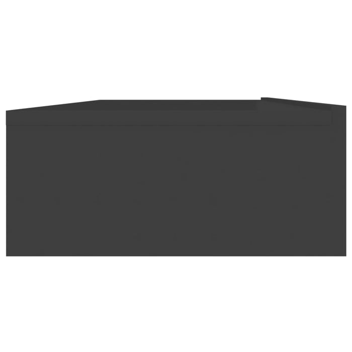 TV-Schrank mit LED-Leuchten Grau 120x35x15,5 cm