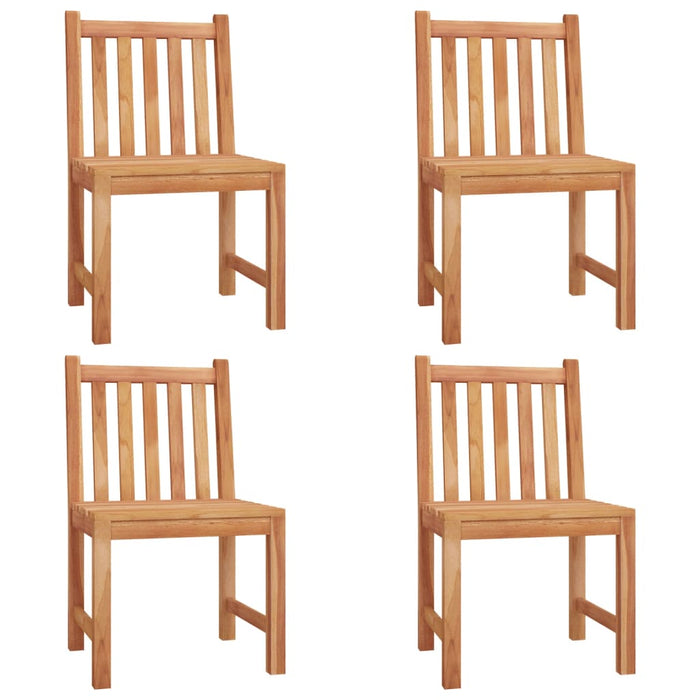 5-tlg. Garten-Essgruppe Massivholz Teak