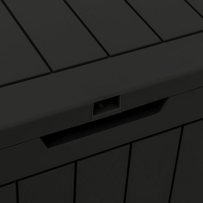 Gartenbox Menio Schwarz 55,5x43x53 cm Polypropylen