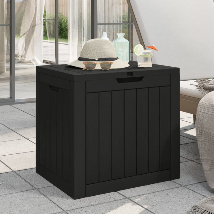 Gartenbox Menio Schwarz 55,5x43x53 cm Polypropylen