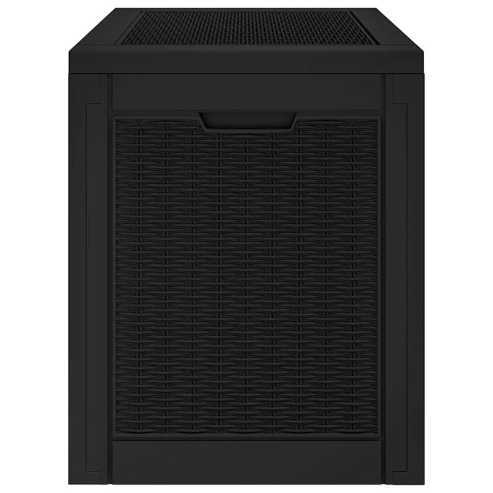Gartenbox Schwarz 55,5x43x53 cm Polypropylen