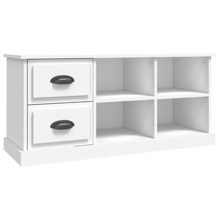 TV-Schrank Weiß 102x35,5x47,5 cm Holzwerkstoff