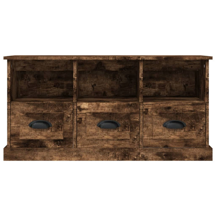 TV-Schrank Räuchereiche 100x35x50 cm Holzwerkstoff