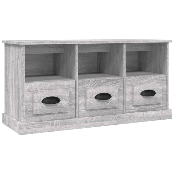 TV-Schrank Grau Sonoma 100x35x50 cm Holzwerkstoff