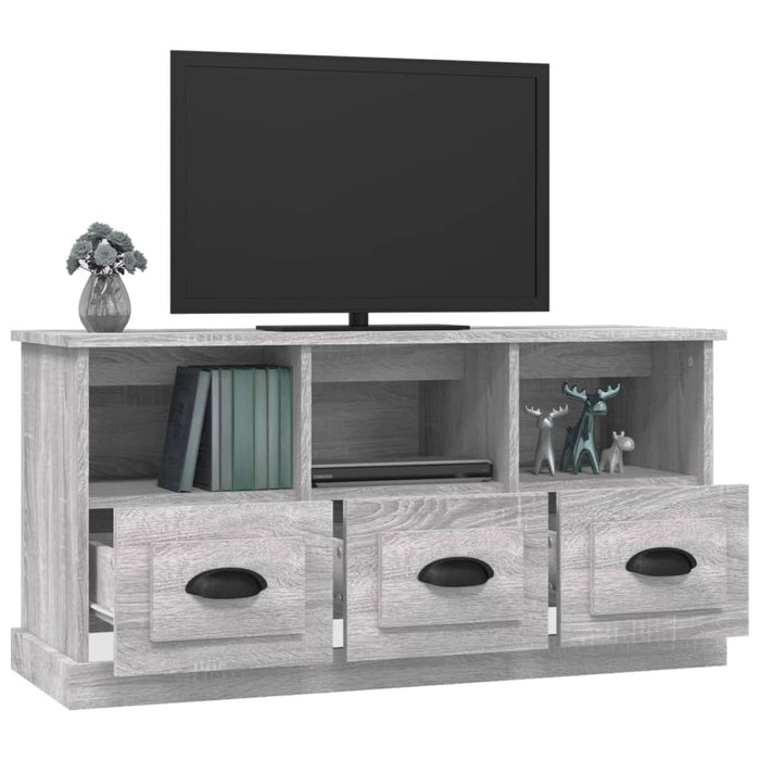 TV-Schrank Grau Sonoma 100x35x50 cm Holzwerkstoff