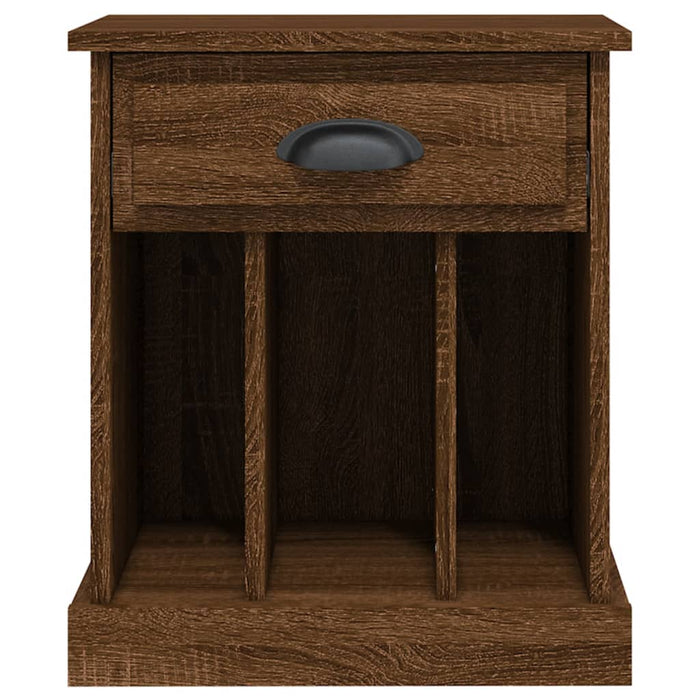 Nachttische 2 Stk. Braun Eichen-Optik 43x36x50 cm