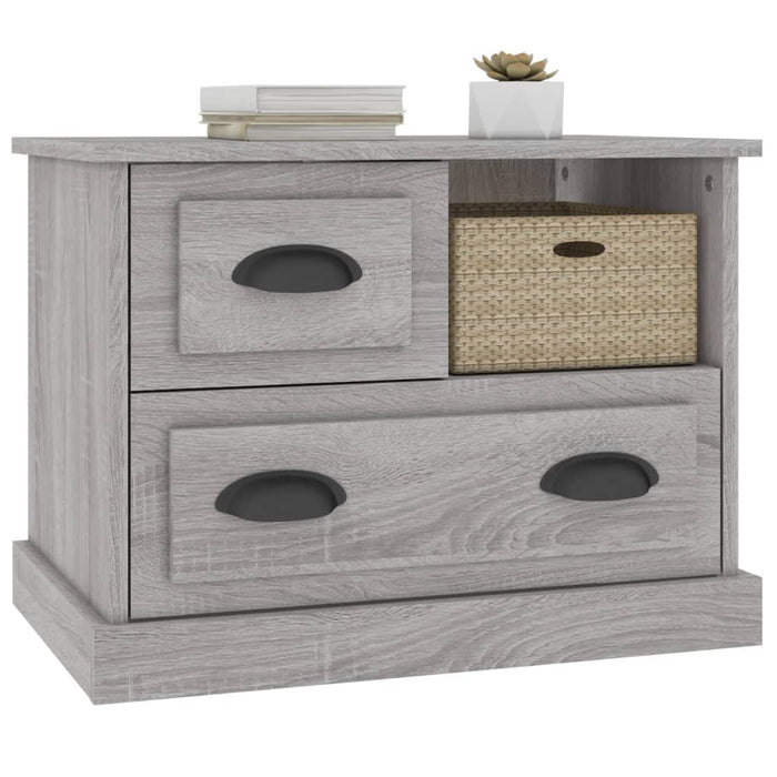 Nachttisch Grau Sonoma 60x39x45 cm