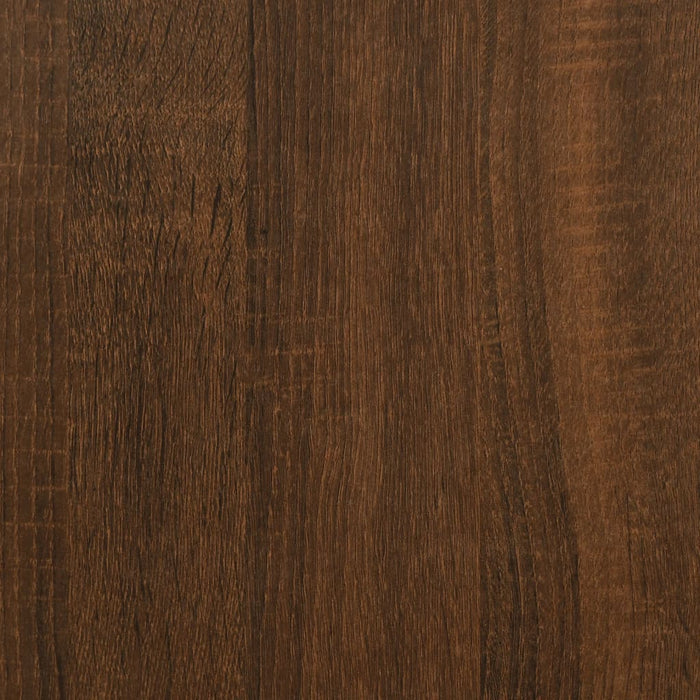 Nachttisch Braun Eichen-Optik 60x39x45 cm
