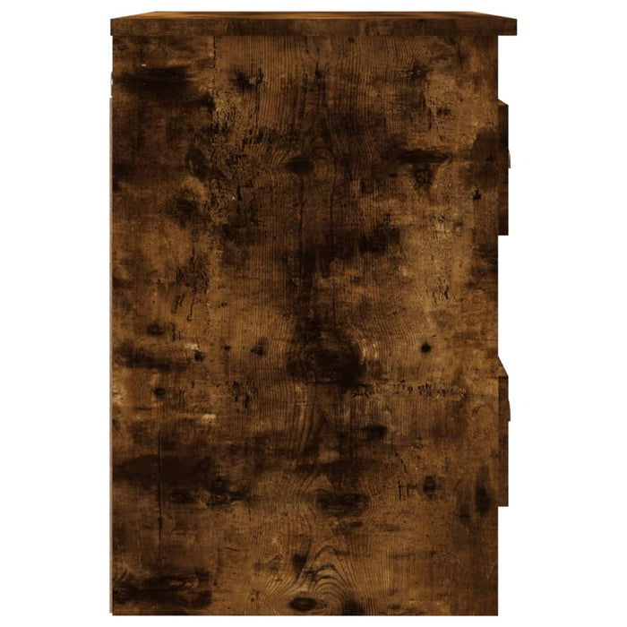 Wand-Nachttische 2 Stk. Räuchereiche 41,5x36x53 cm