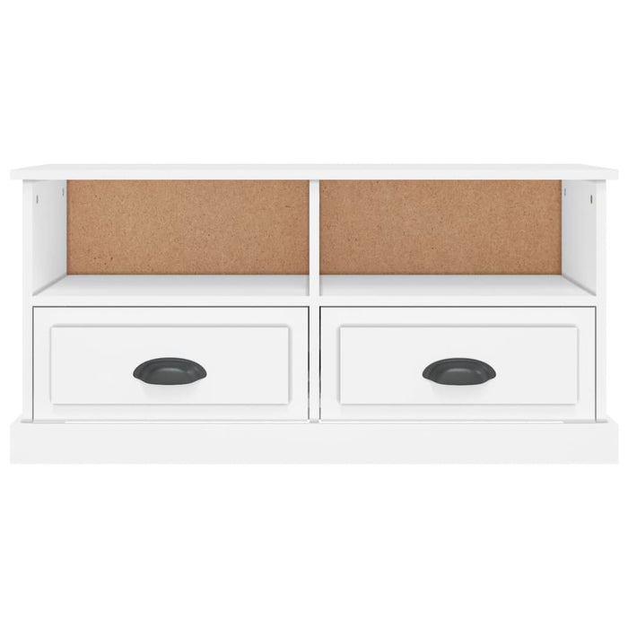 TV-Schrank Weiß 93x35,5x45 cm Holzwerkstoff