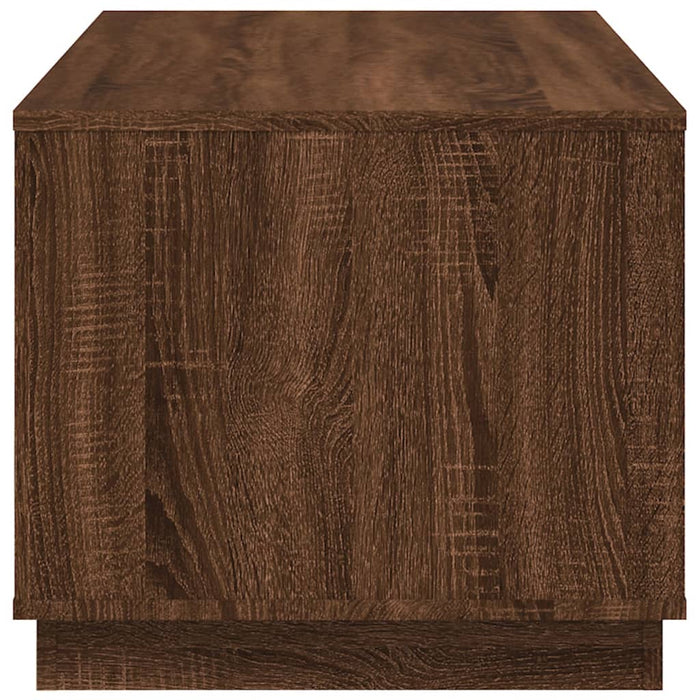 Couchtisch Braun Eichen-Optik 102x50x44 cm Holzwerkstoff