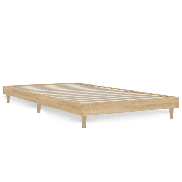 Bettgestell Sonoma-Eiche 90x190 cm Holzwerkstoff