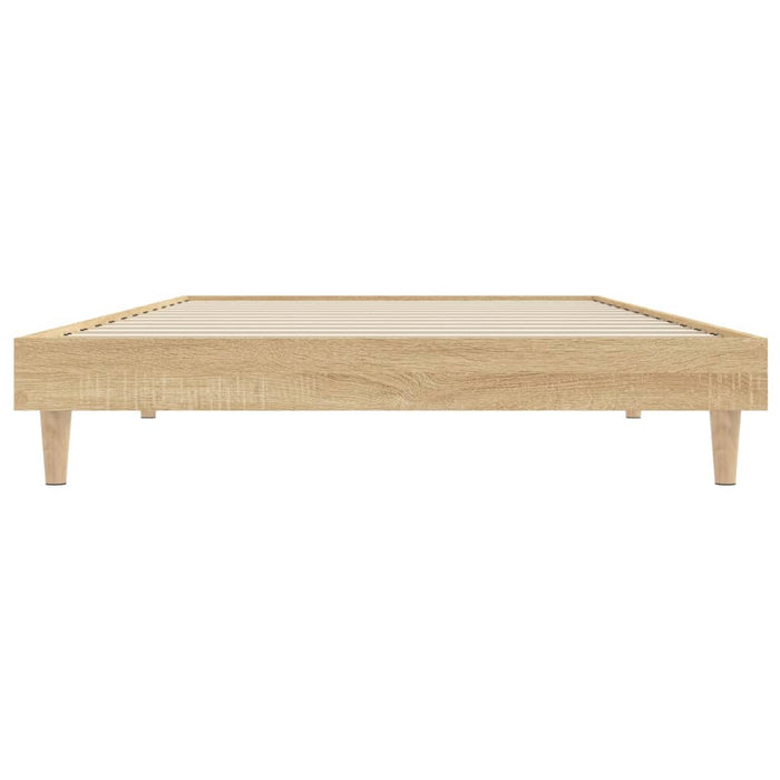 Bettgestell Sonoma-Eiche 90x190 cm Holzwerkstoff