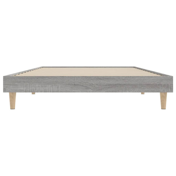 Bettgestell Grau Sonoma 90x190 cm Holzwerkstoff