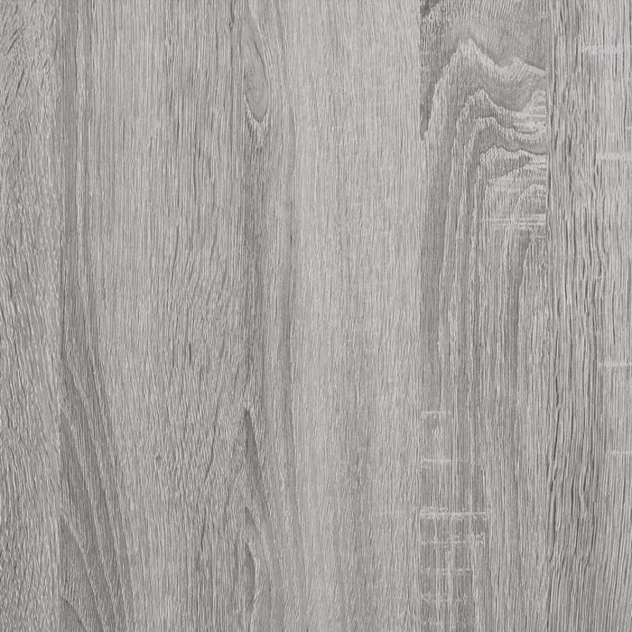 Bettgestell Grau Sonoma 75x190 cm Holzwerkstoff