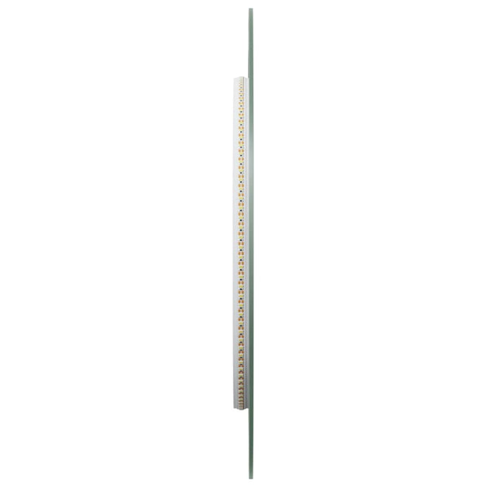 LED-Badspiegel 100x45 cm Oval