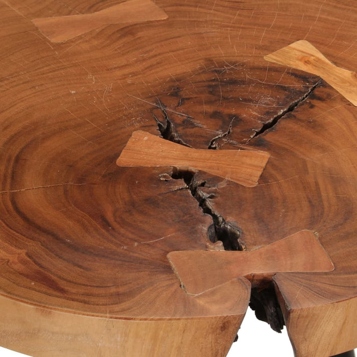 Tree trunk bar table Ø53x105 cm solid acacia wood