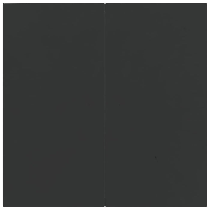 3-tlg. Garten-Essgruppe mit Kissen Schwarz Poly Rattan