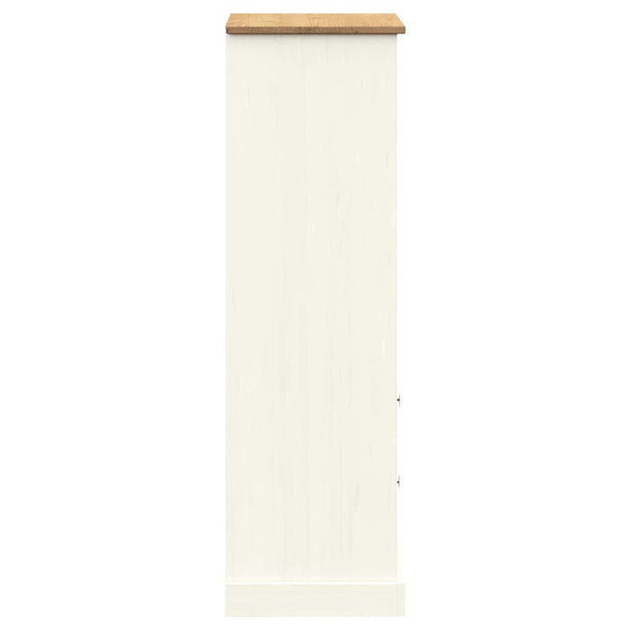 Bücherregal VIGO 60x35x114,5 cm Massivholz Kiefer