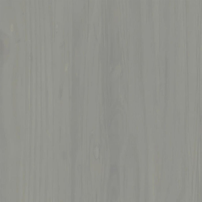 Bücherregal VIGO Grau 60x35x114,5 cm Massivholz Kiefer