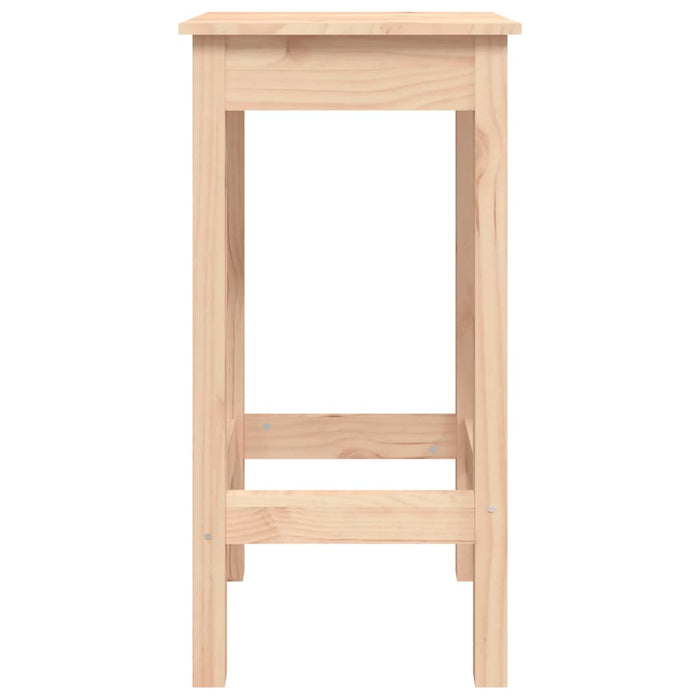Bar stools 2 pieces 40x40x78 cm solid pine wood