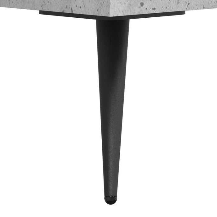 Kommode Betongrau 69,5x34x90 cm Holzwerkstoff