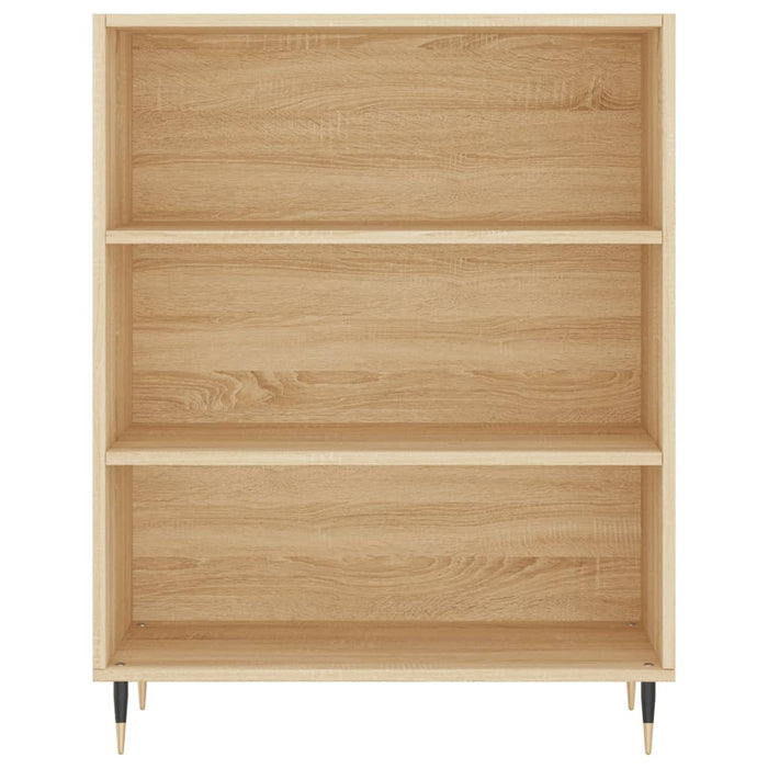 Bücherregal Sonoma-Eiche 69,5x32,5x90 cm Holzwerkstoff