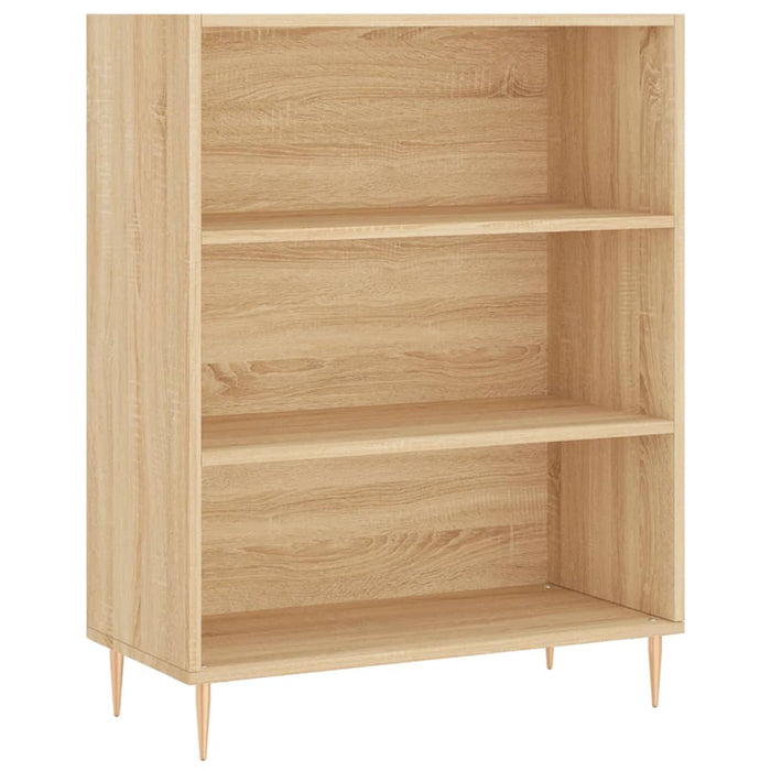 Bücherregal Sonoma-Eiche 69,5x32,5x90 cm Holzwerkstoff