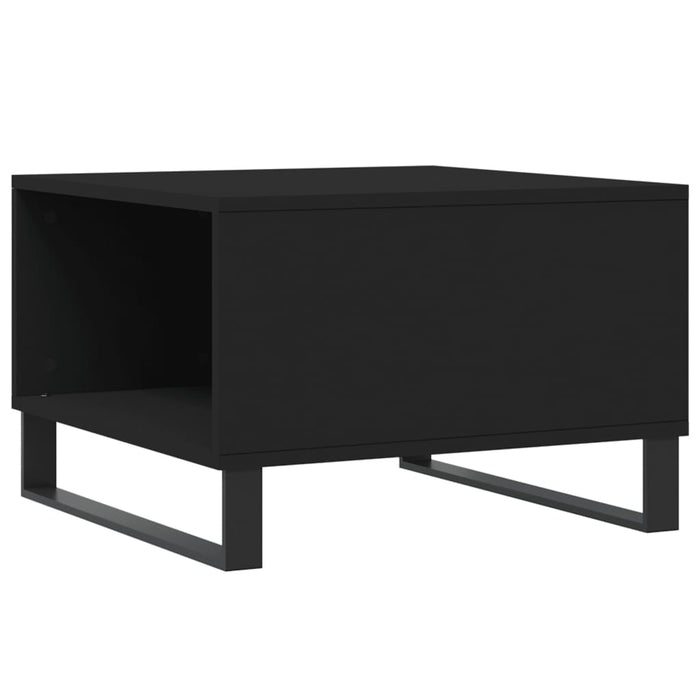 Couchtisch Schwarz 55x55x36,5 cm Holzwerkstoff