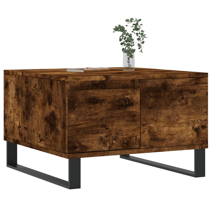 Couchtisch Räuchereiche 55x55x36,5 cm Holzwerkstoff