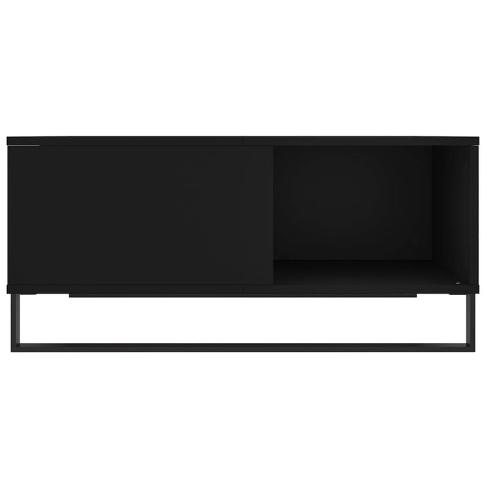 Couchtisch Schwarz 80x80x36,5 cm Holzwerkstoff