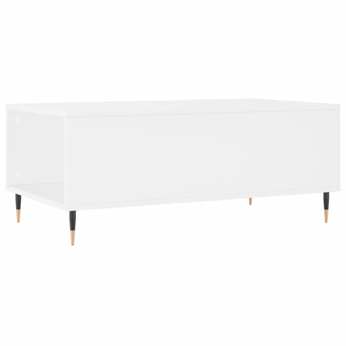 Couchtisch Weiß 90x50x36,5 cm Holzwerkstoff