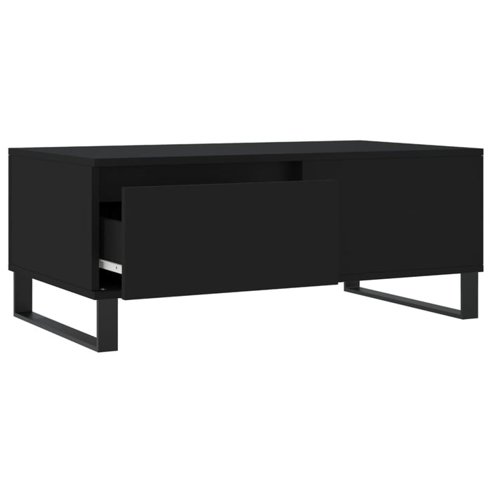 Couchtisch Schwarz 90x50x36,5 cm Holzwerkstoff