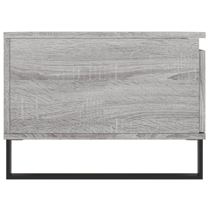 Couchtisch Grau Sonoma 90x50x36,5 cm Holzwerkstoff