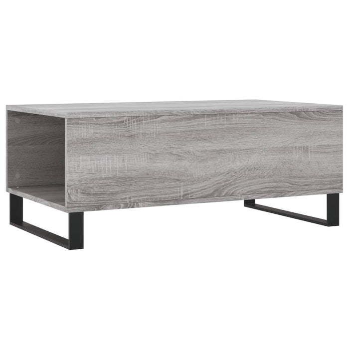 Couchtisch Grau Sonoma 90x50x36,5 cm Holzwerkstoff