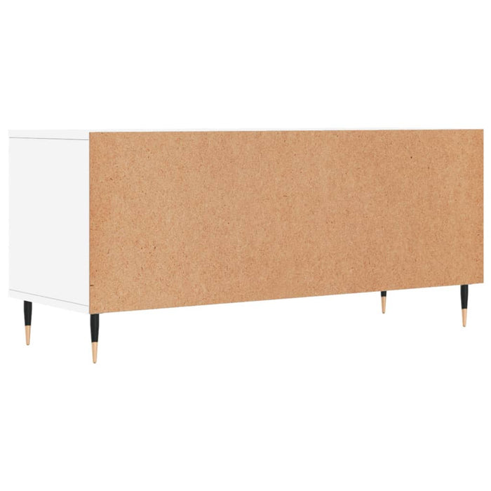 TV-Schrank Marza in Weiß 100x34,5x44,5 cm Holzwerkstoff