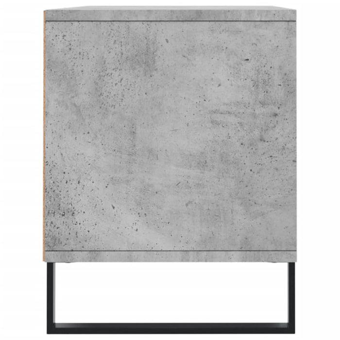 TV-Schrank Betongrau 100x34,5x44,5 cm Holzwerkstoff
