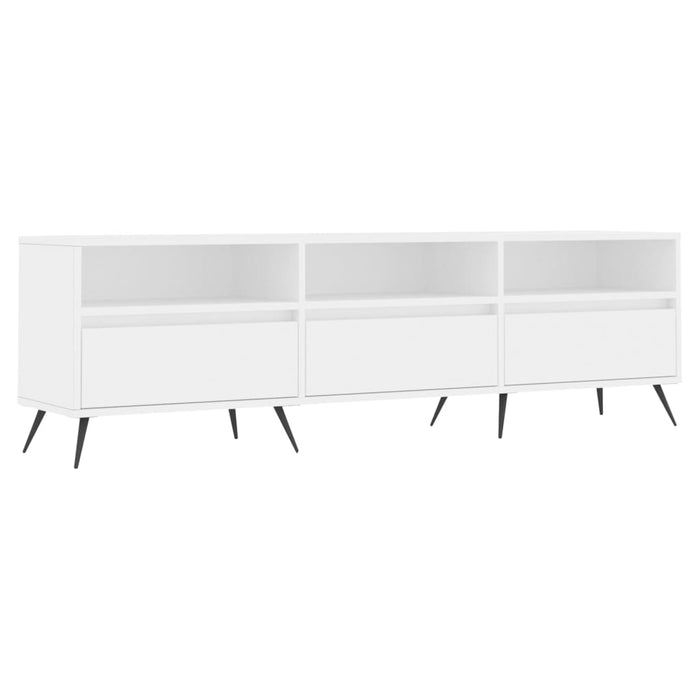 TV-Schrank Weiß 150x30x44,5 cm Holzwerkstoff