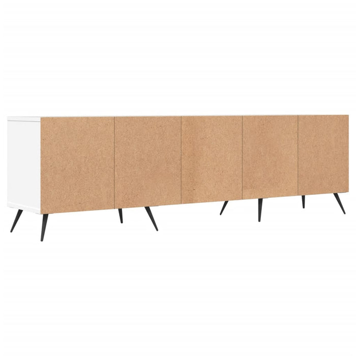 TV-Schrank Weiß 150x30x44,5 cm Holzwerkstoff