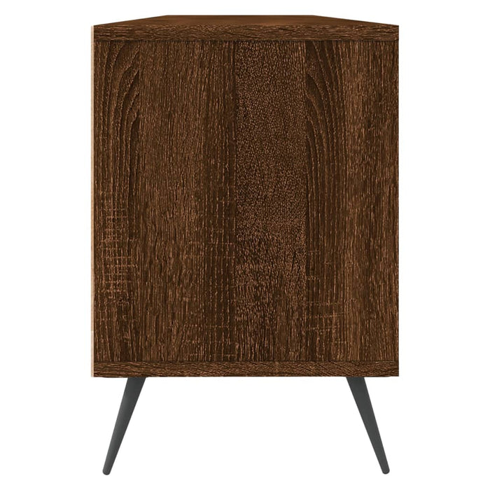 TV-Schrank Braun Eichen-Optik 150x30x44,5 cm Holzwerkstoff