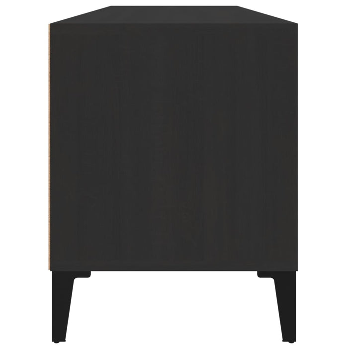 TV-Schrank Schwarz 100x34,5x44,5 cm Holzwerkstoff