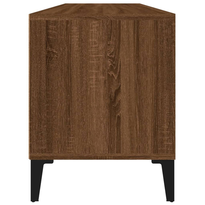 TV-Schrank Braun Eichen-Optik 100x34,5x44,5 cm Holzwerkstoff