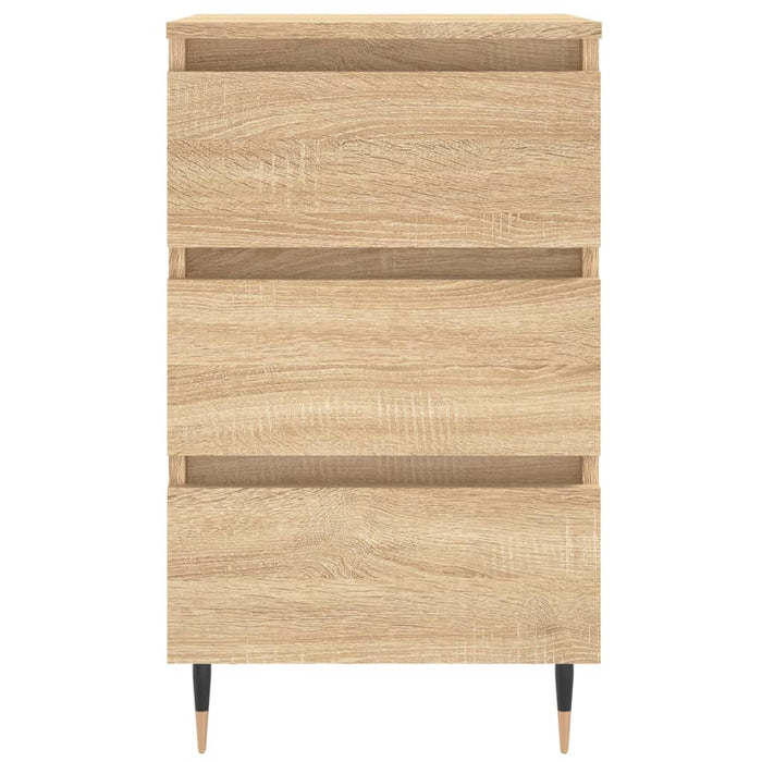 Nachttische 2 Stk. Sonoma-Eiche 40x35x69 cm Holzwerkstoff