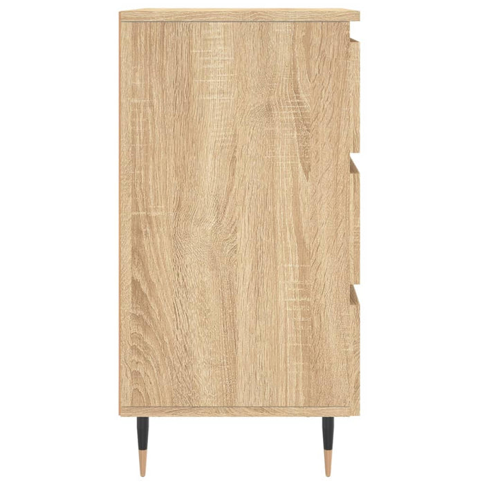 Nachttische 2 Stk. Sonoma-Eiche 40x35x69 cm Holzwerkstoff