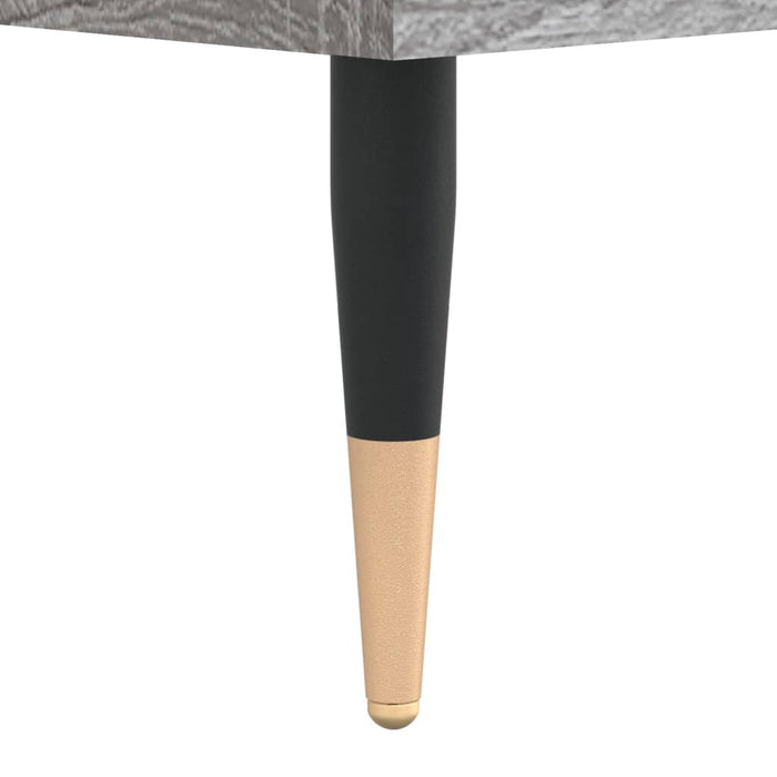 Nachttisch Grau Sonoma 40x35x69 cm Holzwerkstoff