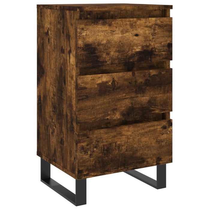 Nachttisch Räuchereiche 40x35x69 cm Holzwerkstoff