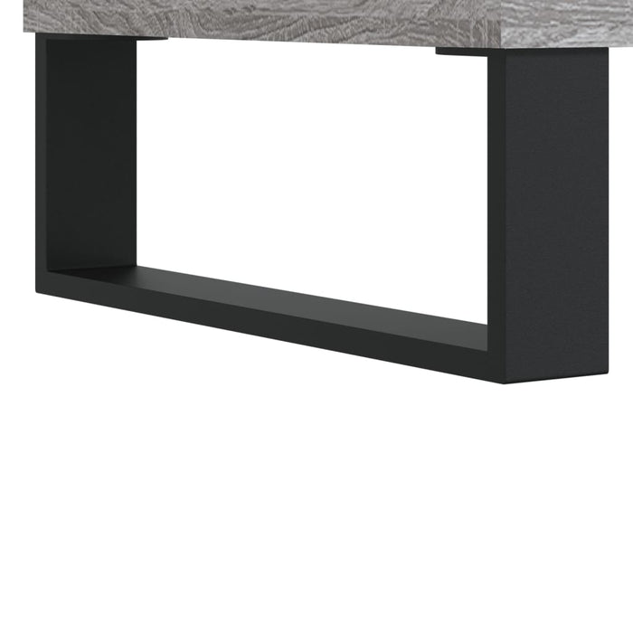 Nachttisch Grau Sonoma 40x35x69 cm Holzwerkstoff