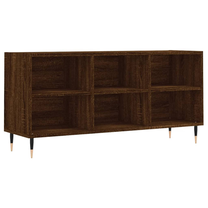 TV-Schrank Braun Eichen-Optik 103,5x30x50 cm Holzwerkstoff